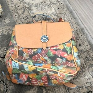 Dooney & Bourke Colorful Candy Print Backpack